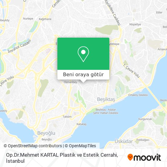 Op.Dr.Mehmet KARTAL Plastik ve Estetik Cerrahi harita