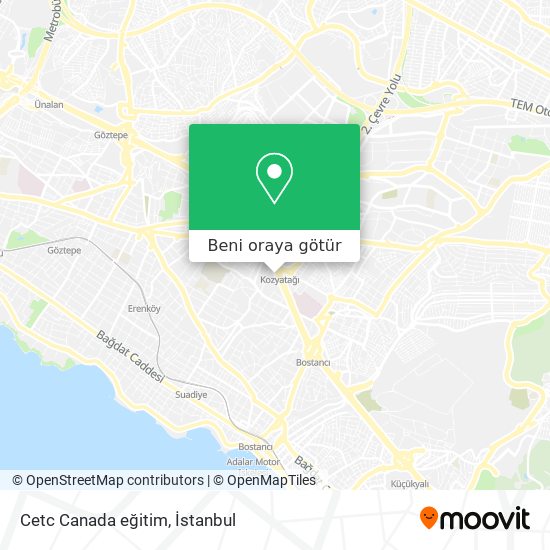 Cetc Canada eğitim harita