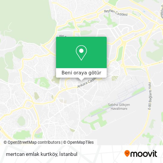 mertcan emlak kurtköy harita