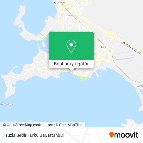 Tuzla Sedir Türkü Bar harita