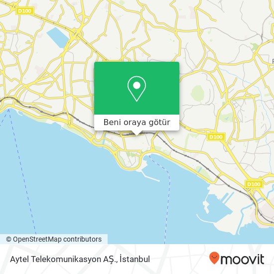 Aytel Telekomunikasyon AŞ. harita