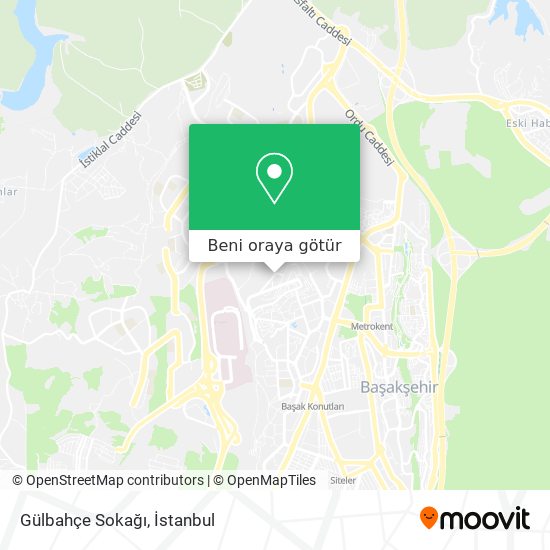 Gülbahçe Sokağı harita
