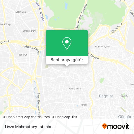 Livza Mahmutbey harita