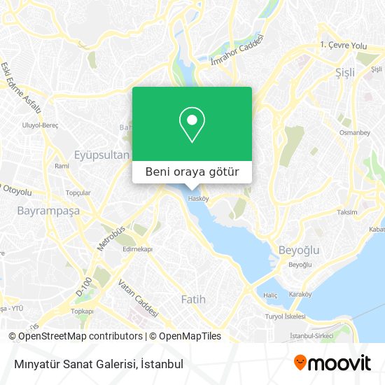 Mınyatür Sanat Galerisi harita