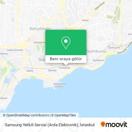 Samsung Yetkili Servisi (Arda Elektronik) harita