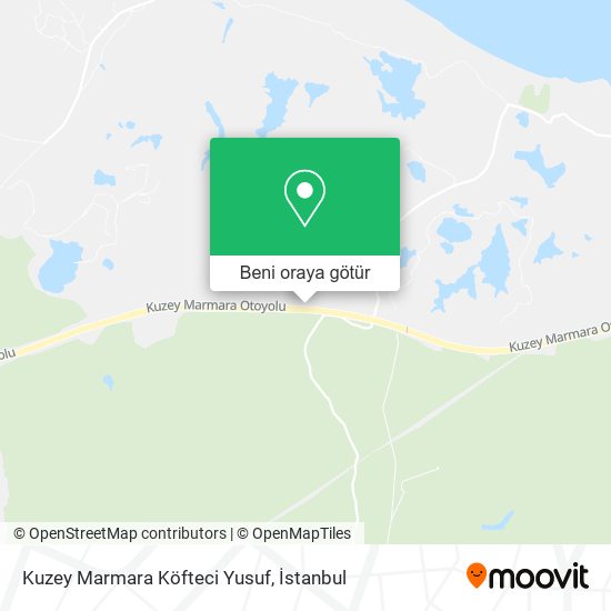 Kuzey Marmara Köfteci Yusuf harita