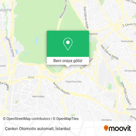 Çankırı Otomotiv automall harita