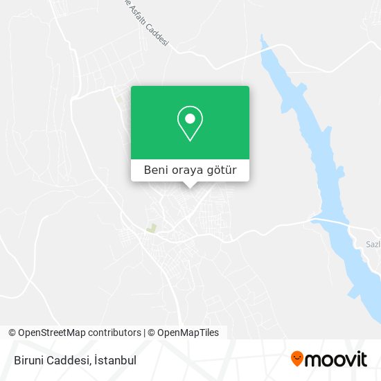 Biruni Caddesi harita