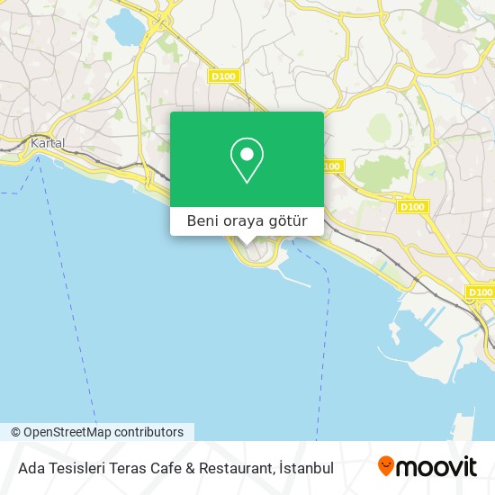 Ada Tesisleri Teras Cafe & Restaurant harita