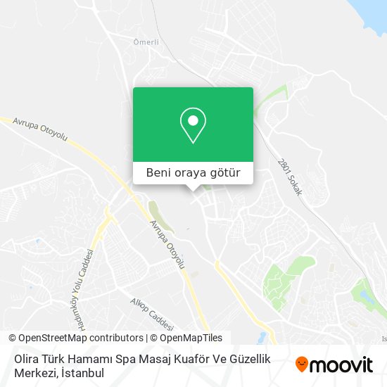Olira Türk Hamamı Spa Masaj Kuaför Ve Güzellik Merkezi harita