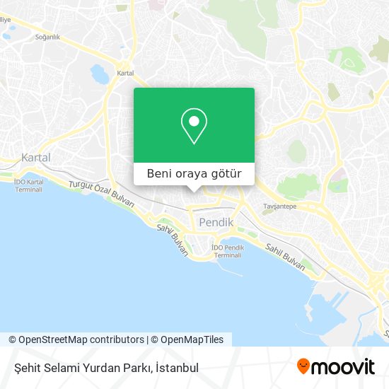 Şehit Selami Yurdan Parkı harita