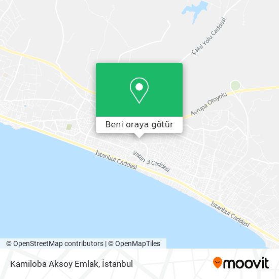 Kamiloba Aksoy Emlak harita