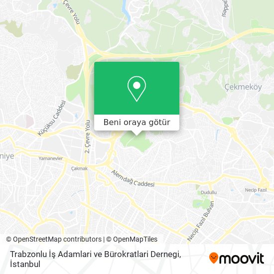 Trabzonlu İş Adamlari ve Bürokratlari Dernegi harita