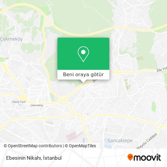 Ebesinin Nikahı harita