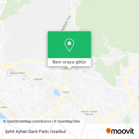 Şehit Ayhan Sarılı Parkı harita