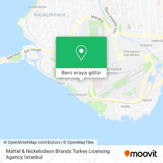 Mattel & Nickelodeon Brands Turkey Licensing Agency harita
