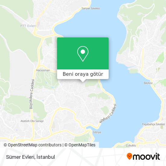 Sümer Evleri harita