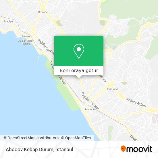 Abooov Kebap Dürüm harita