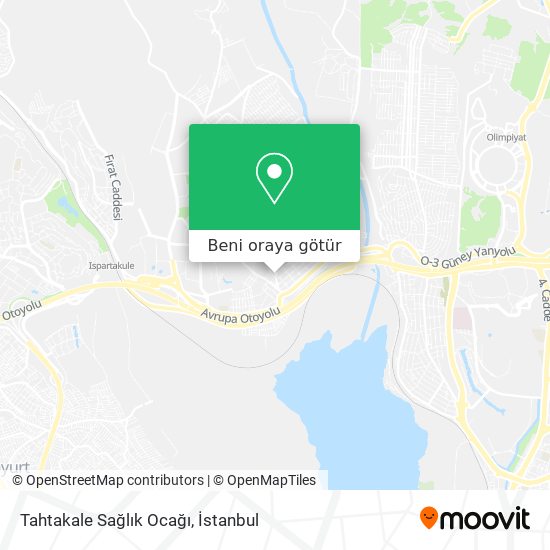 Tahtakale Sağlık Ocağı harita