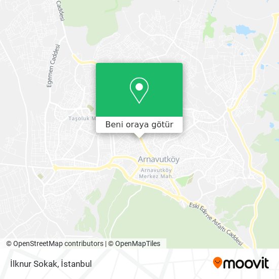 İlknur Sokak harita