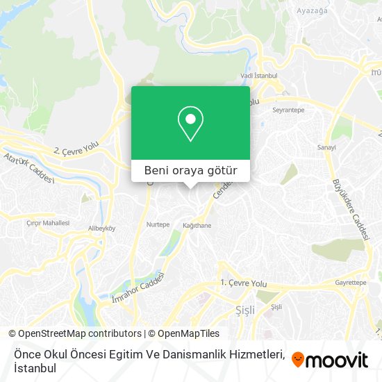 Önce Okul Öncesi Egitim Ve Danismanlik Hizmetleri harita