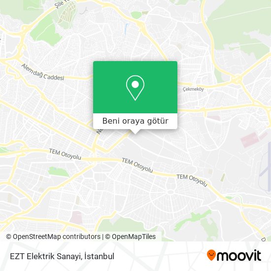 EZT Elektrik Sanayi harita