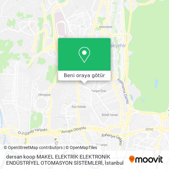 dersan koop MAKEL ELEKTRİK ELEKTRONİK ENDÜSTRİYEL OTOMASYON SİSTEMLERİ harita