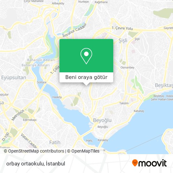 orbay ortaokulu harita