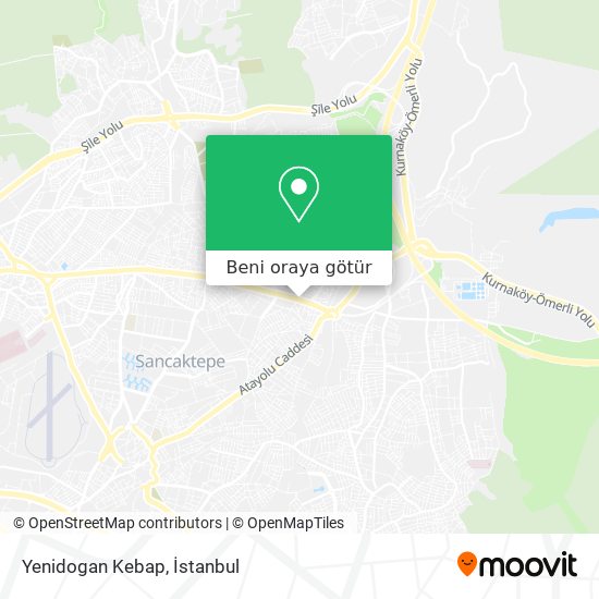 Yenidogan Kebap harita