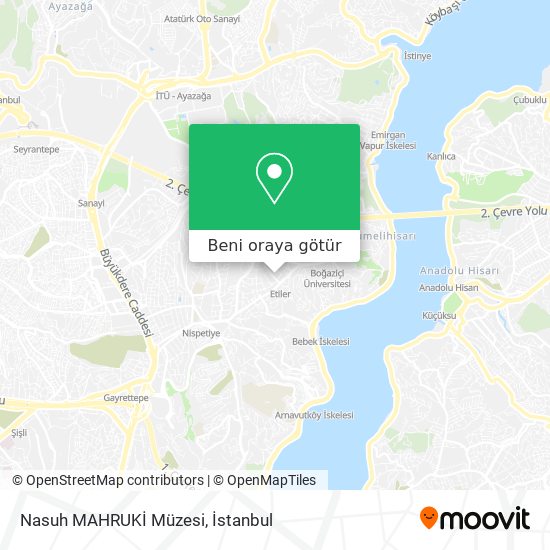 Nasuh MAHRUKİ Müzesi harita