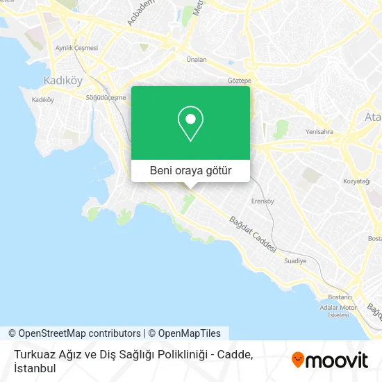 Turkuaz Ağız ve Diş Sağlığı Polikliniği - Cadde harita