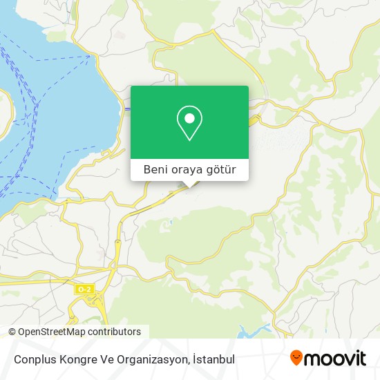 Conplus Kongre Ve Organizasyon harita