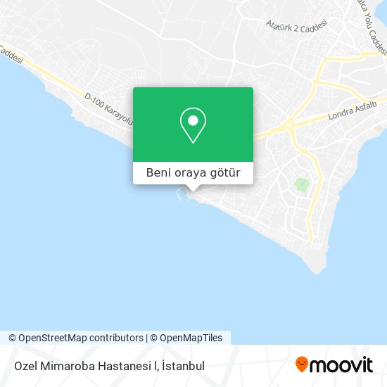 Ozel Mimaroba Hastanesi l harita