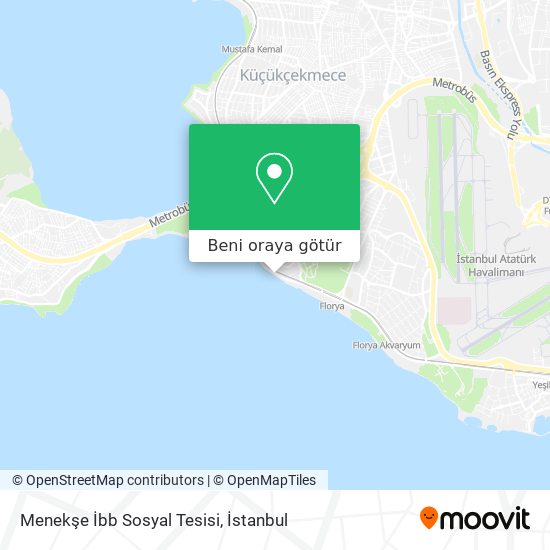 Menekşe İbb Sosyal Tesisi harita