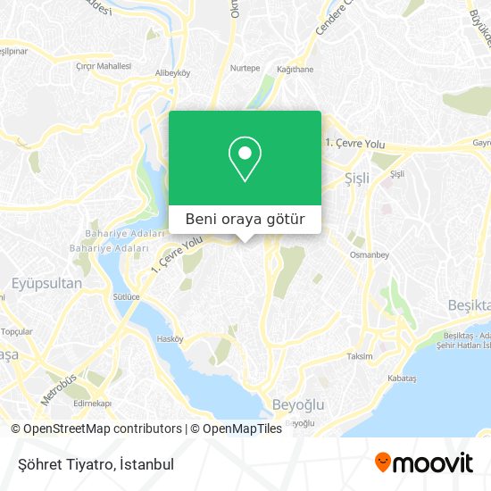 Şöhret Tiyatro harita