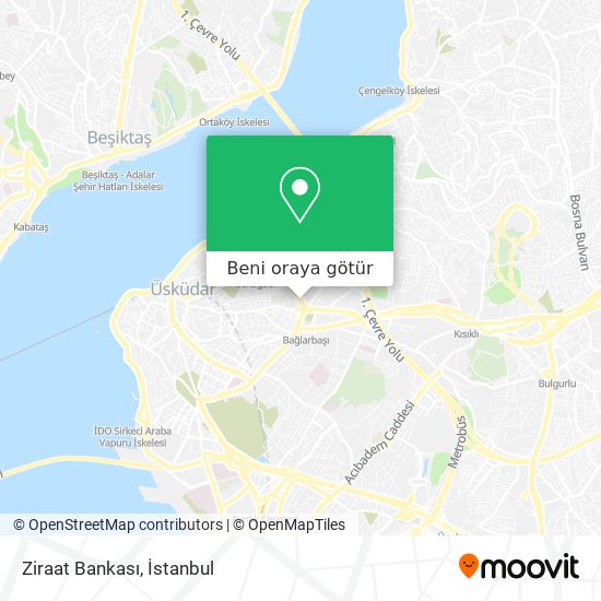 Ziraat Bankası harita