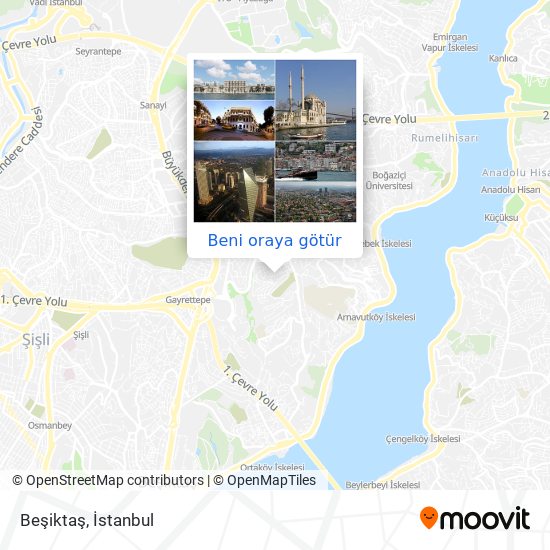 Beşiktaş harita