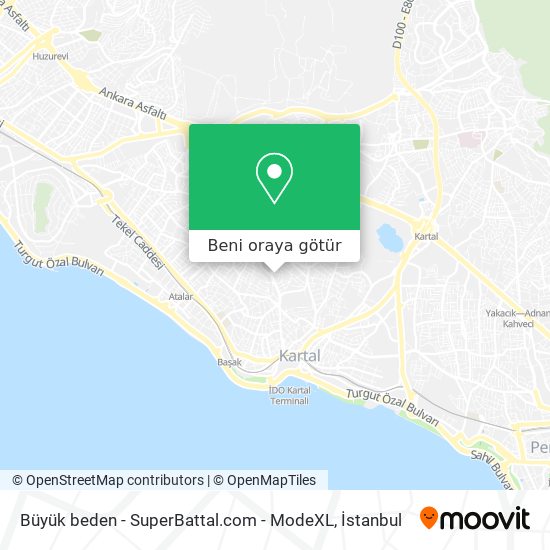 Büyük beden - SuperBattal.com - ModeXL harita