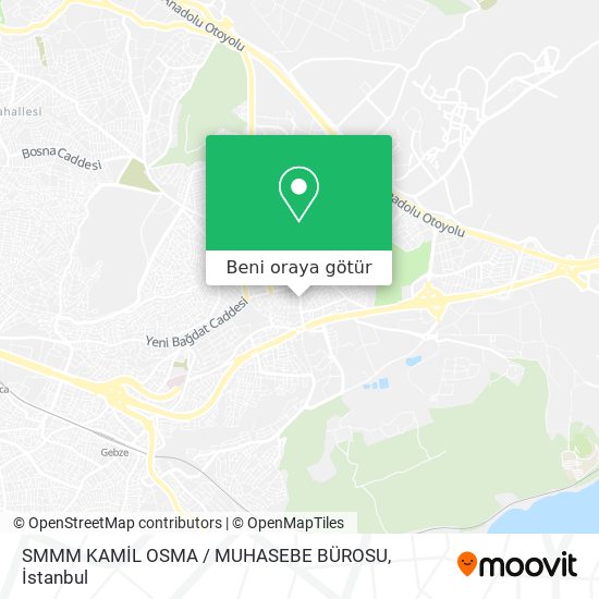 SMMM KAMİL OSMA / MUHASEBE BÜROSU harita