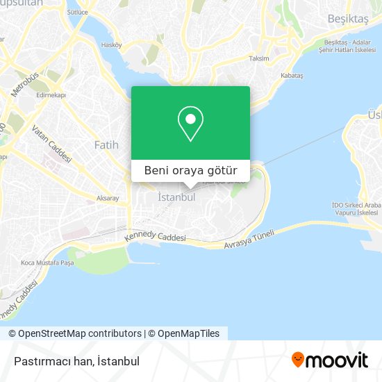 Pastırmacı han harita