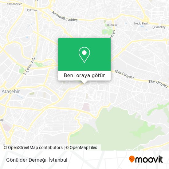 Gönülder Derneği harita