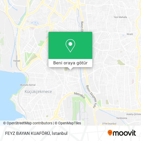 FEYZ BAYAN KUAFÖRÜ harita
