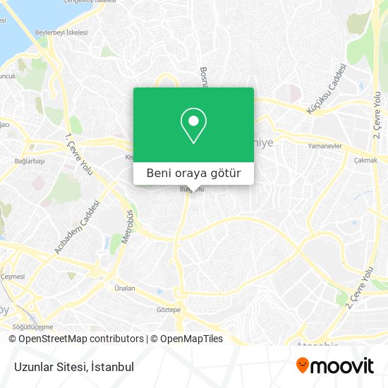 Uzunlar Sitesi harita