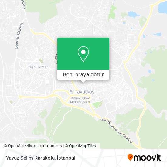 Yavuz Selim Karakolu harita