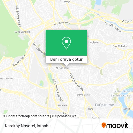 Karaköy Novotel harita