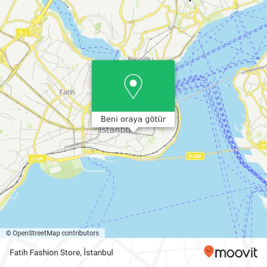 Fatih Fashion Store harita