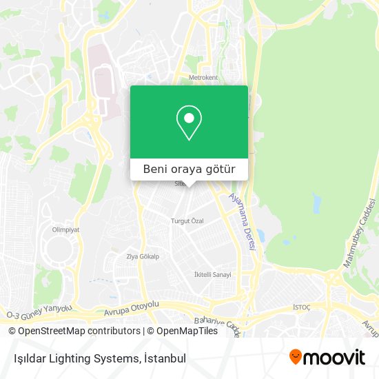 Işıldar Lighting Systems harita