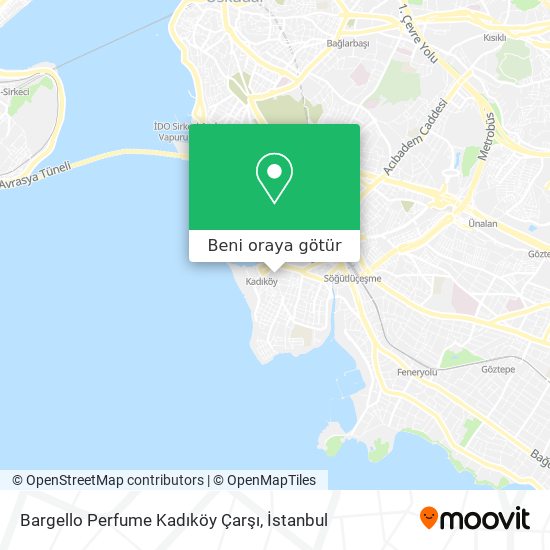 Bargello Perfume Kadıköy Çarşı harita