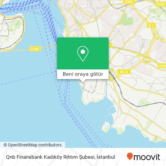 Qnb Finansbank Kadıköy Rıhtım Şubesi harita