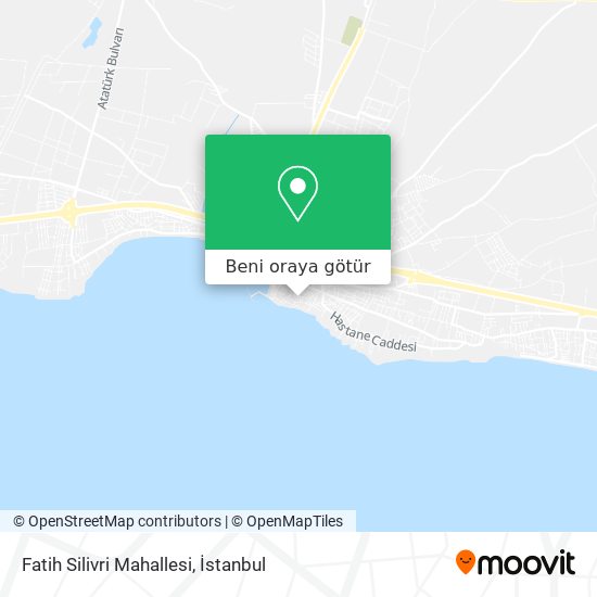 Fatih Silivri Mahallesi harita